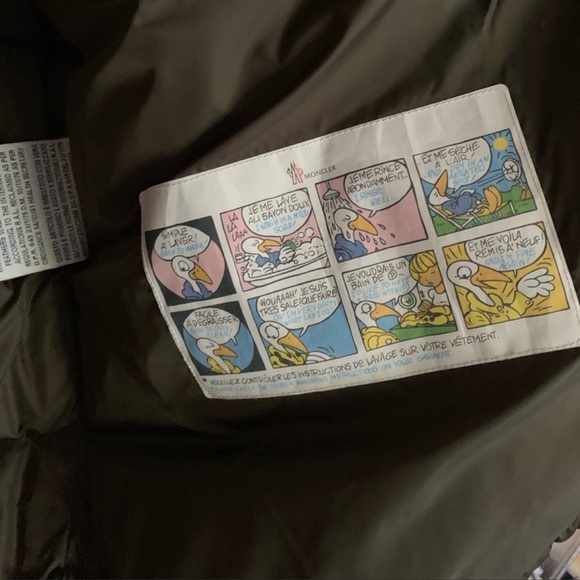 Like new Camo moncler puffer jacket - Picture 7 of 7